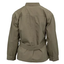 Veste légère coton kaki Valory à boutons Femme LA PETITE ETOILE