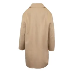 Veste longue oversize beige coton Femme CALVIN KLEIN
