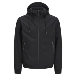 Veste mi saison mate zippée à capuche Homme JACK & JONES