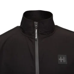 Veste noire col cheminée Darwin Homme HELVETICA