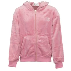 Veste polaire blanche logo brodé rose Enfant CXL BY CHRISTIAN LACROIX