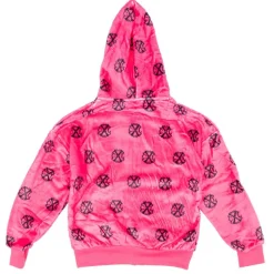 Veste polaire zippée à capuche imprimé logo Fille CXL BY CHRISTIAN LACROIX