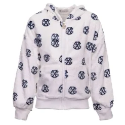 Veste polaire zippée à capuche imprimé logo Fille CXL BY CHRISTIAN LACROIX