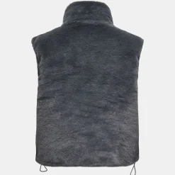 Veste sans manche reversible fausse fourrure col montant Femme ONLY